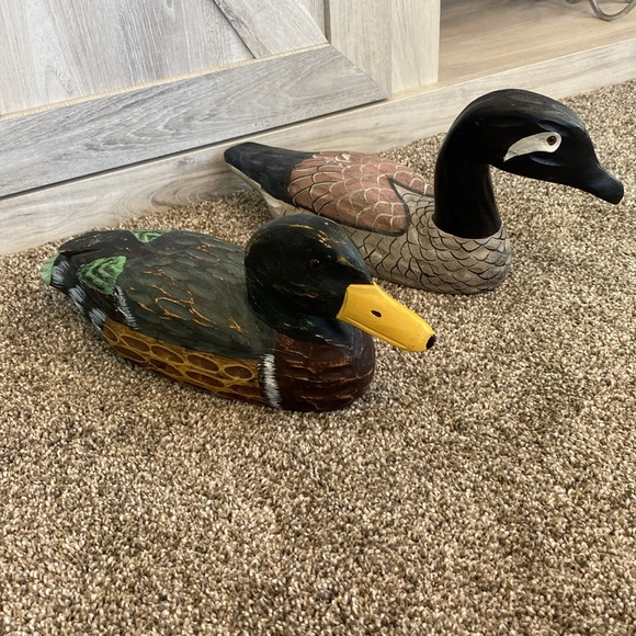 Pair Vintage Decoy duck hand carved Heritage mint - Picture 2 of 10